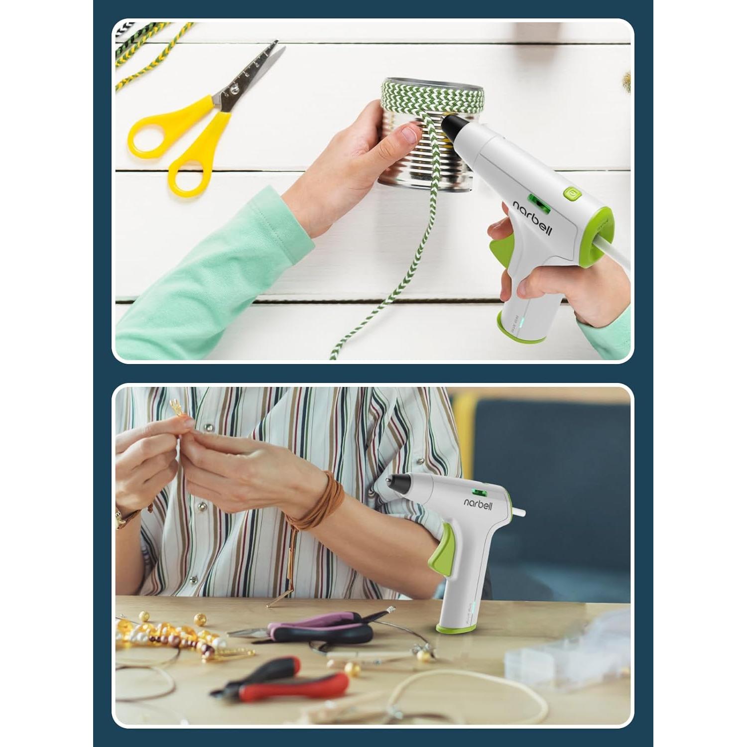 Pistola de Pegamento Caliente Inalámbrica Narbell 2000mAh Gris