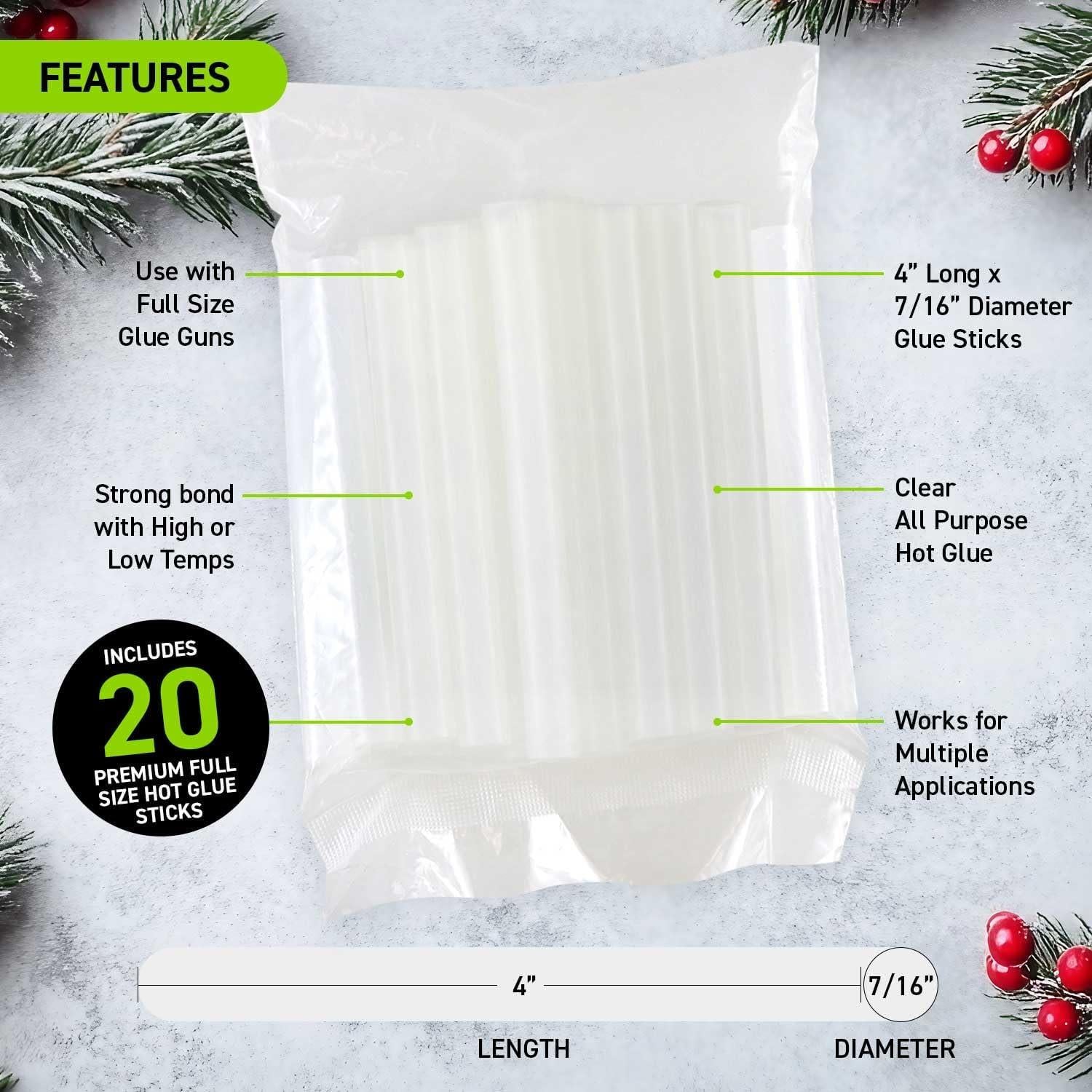 Kit de Pistola de Pegamento Caliente Surebonder 40W con 20 Barras