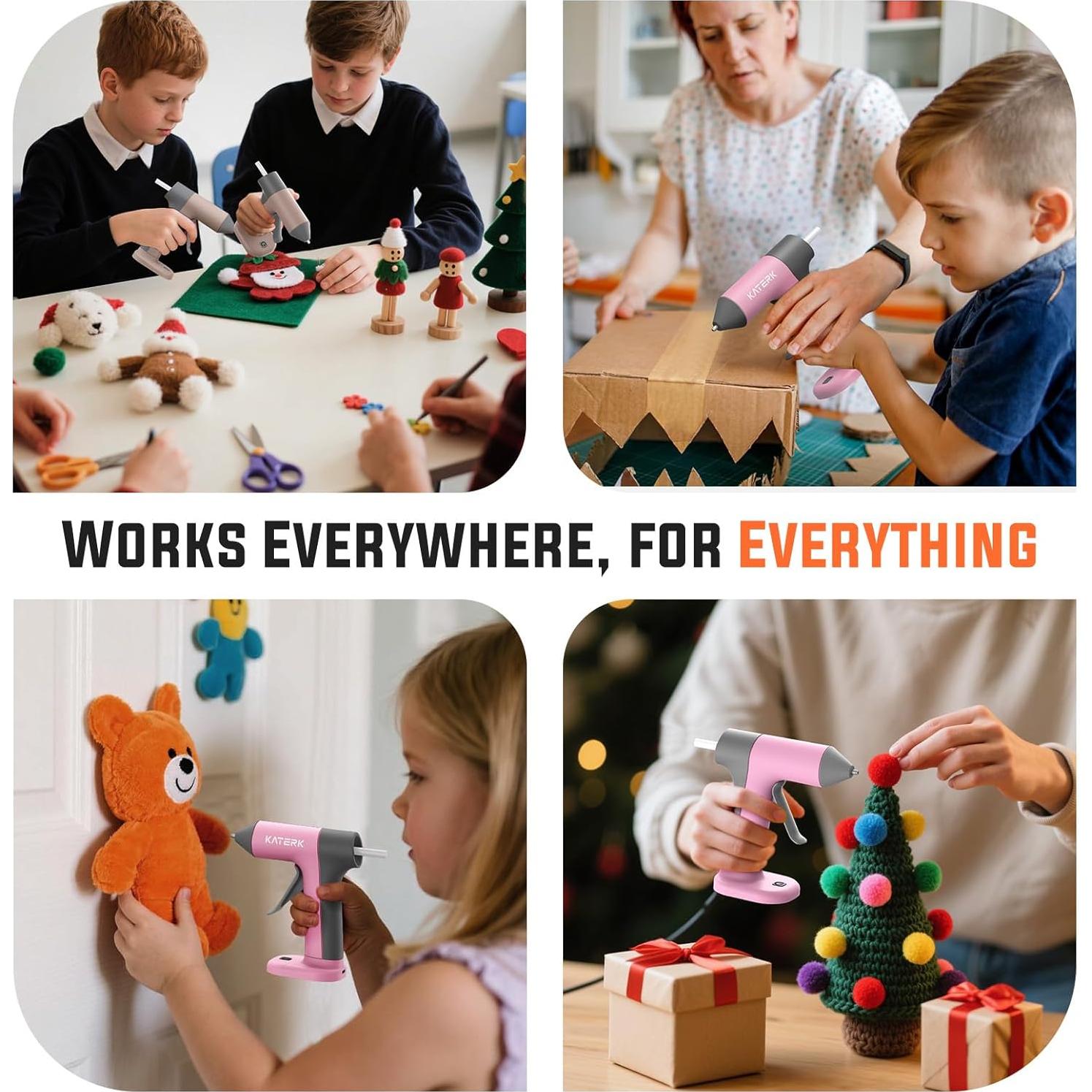 Pistola de Pegamento Caliente Inalámbrica Katerk 2500mAh