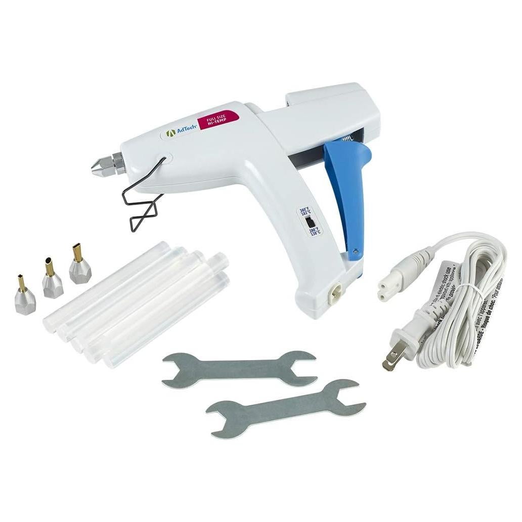 Pistola de Pegamento Caliente Inalámbrica AdTech 40W Doble Temperatura