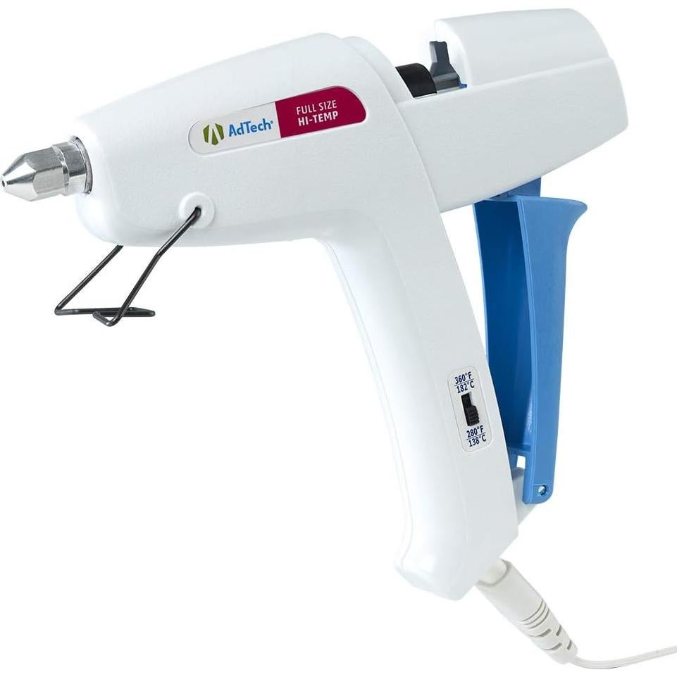 Pistola de Pegamento Caliente Inalámbrica AdTech 40W Doble Temperatura