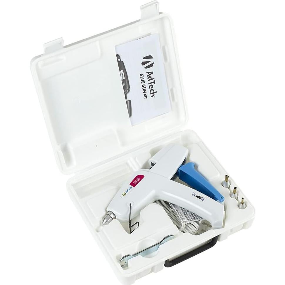 Pistola de Pegamento Caliente Inalámbrica AdTech 40W Doble Temperatura