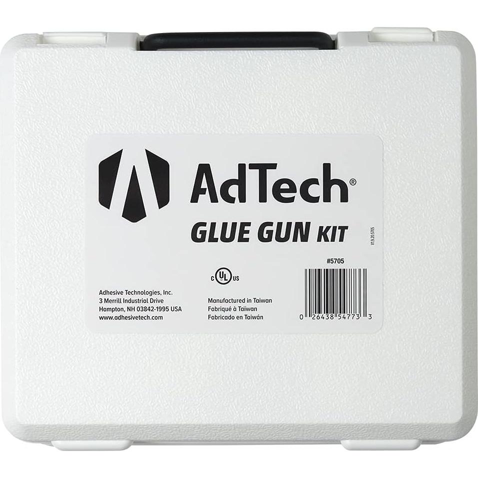 Pistola de Pegamento Caliente Inalámbrica AdTech 40W Doble Temperatura