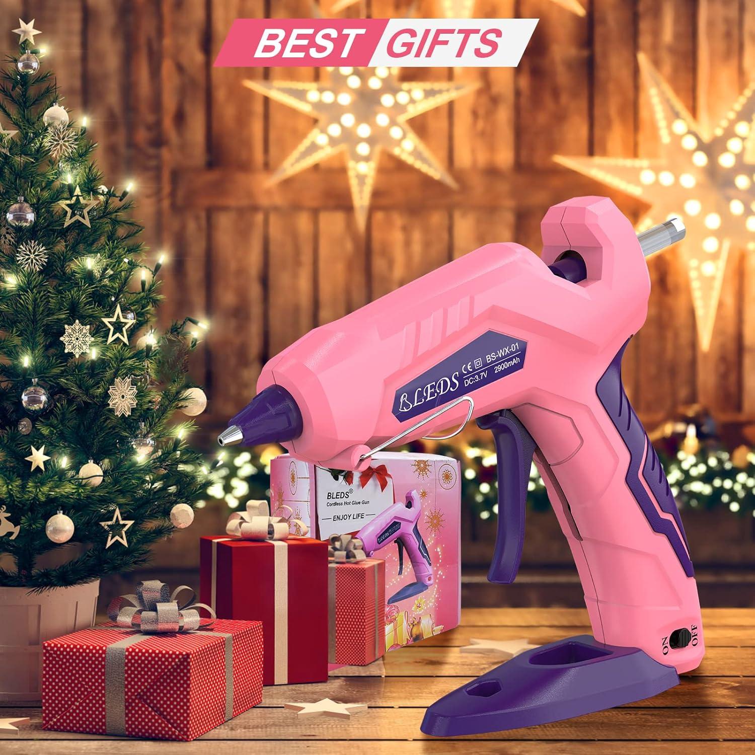 Pistola de Pegamento Inalámbrica BLEDS SD-824 con Estuche y 30 Barras