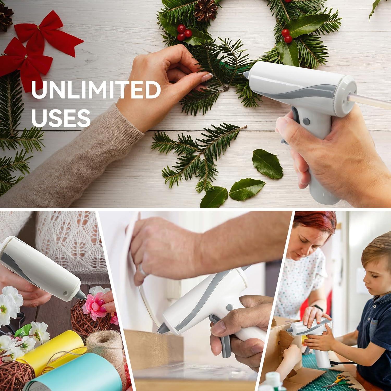 Pistola de Pegamento Caliente Krightlink 20W con 30 Barras