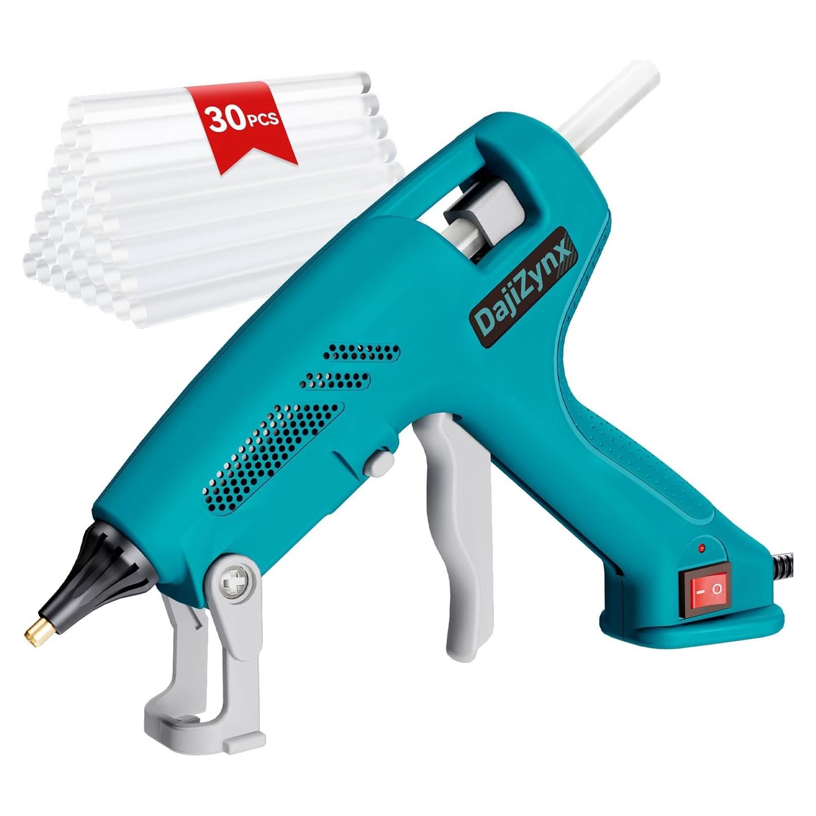 Pistola de Pegamento Caliente DajiZynx 100W con 30 Barras