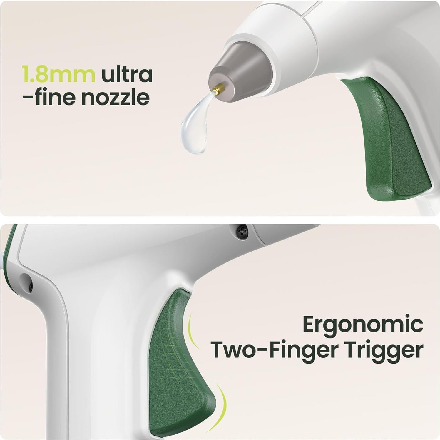 Pistola de Pegamento Caliente Inalámbrica Oleodyn 2000mAh 30 Barras