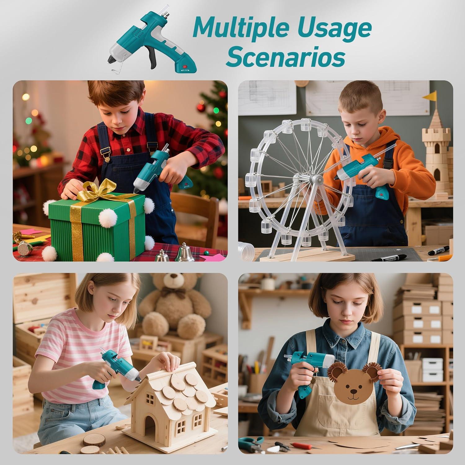 Pistola de Pegamento Caliente Sin Cable SilhouetteSlice 20W