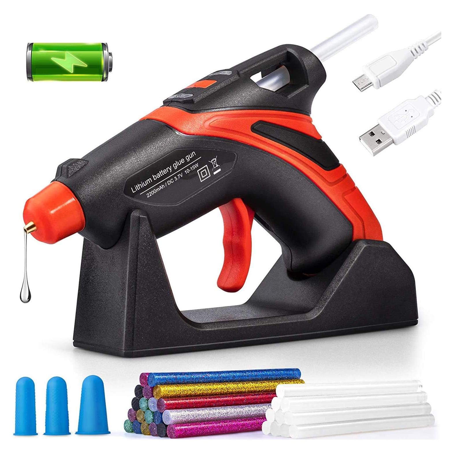 Pistola de Pegamento Caliente Inalámbrica Belita Amy 2200mAh