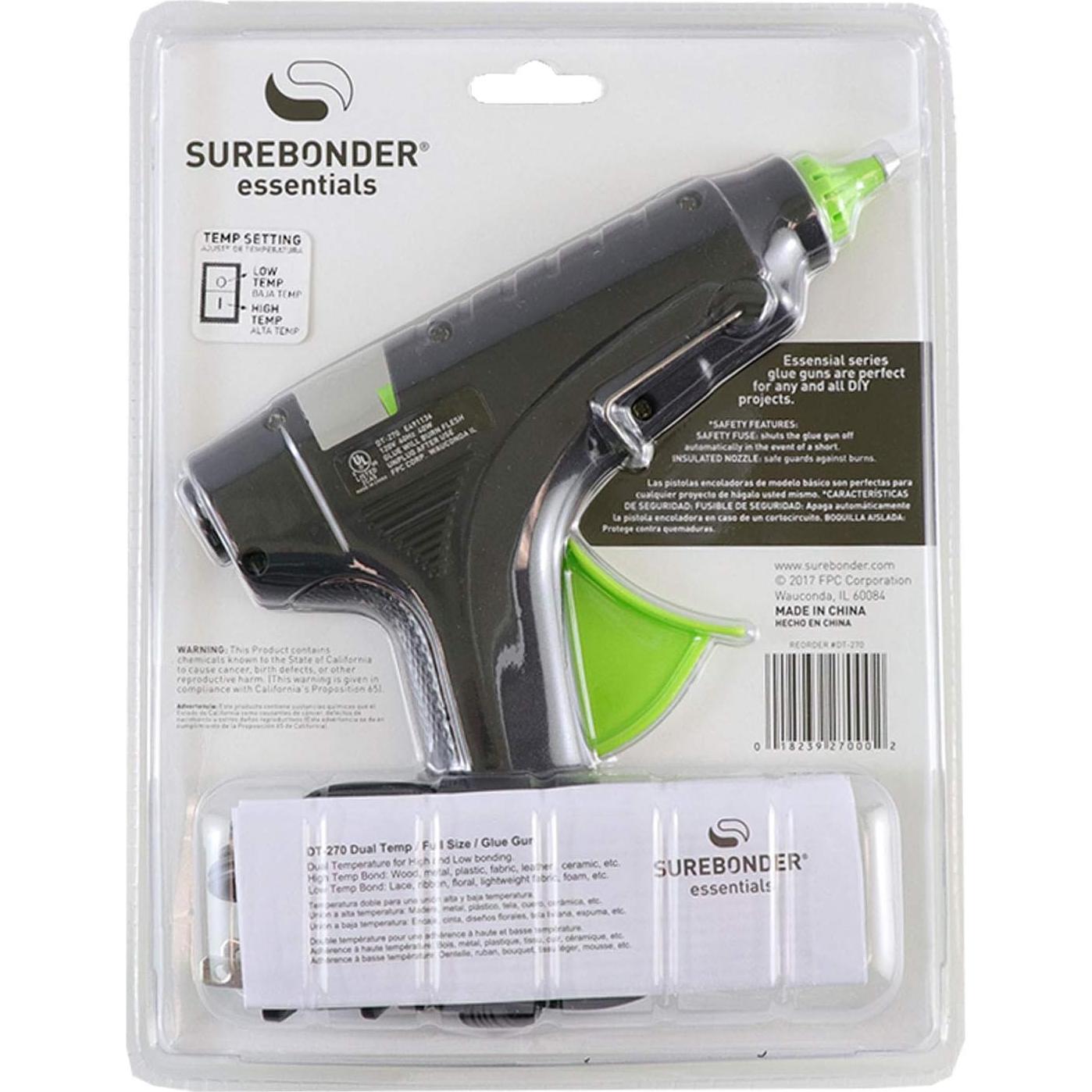 Pistola de Pegamento Caliente Surebonder DT-270 40W Doble Temperatura