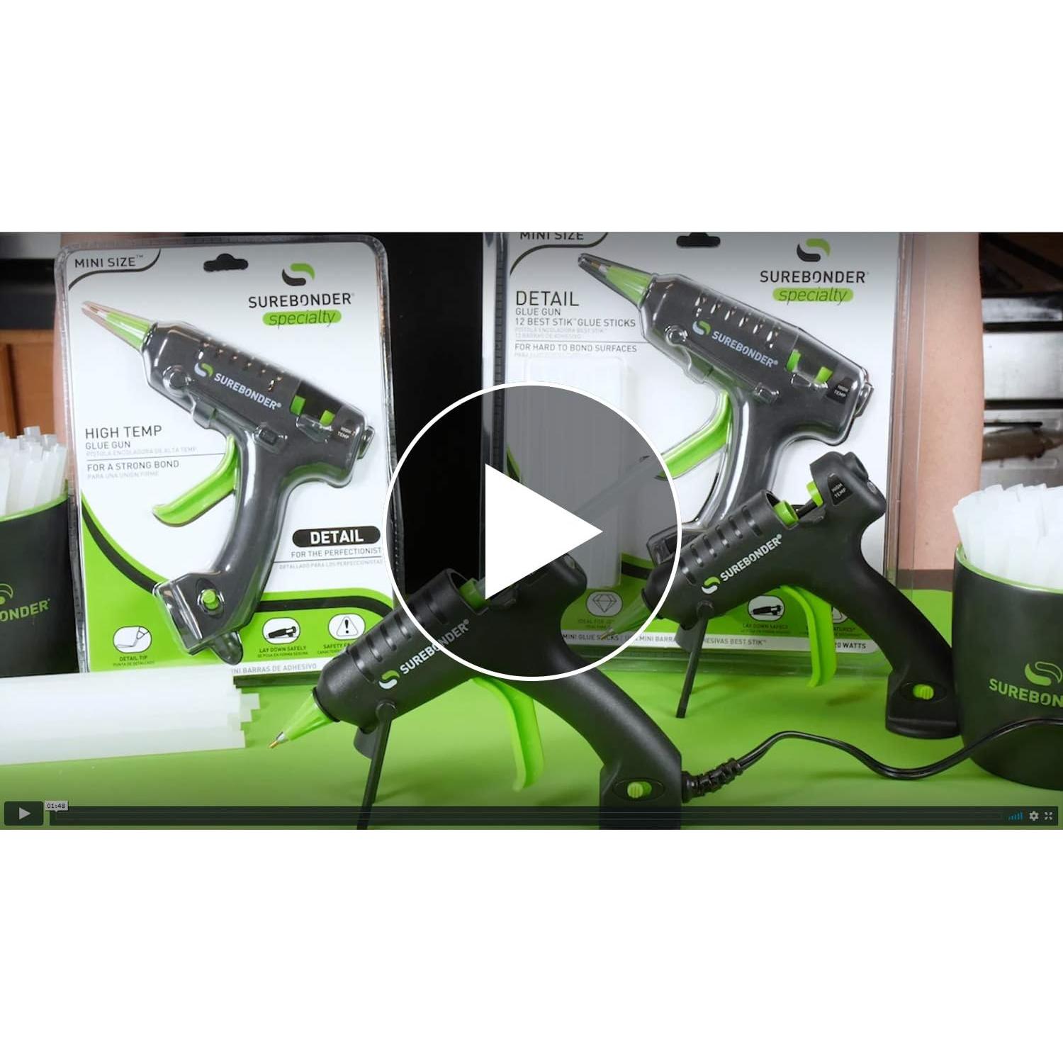 Pistola de Pegamento Caliente Surebonder H-195F 20W Alta Temperatura