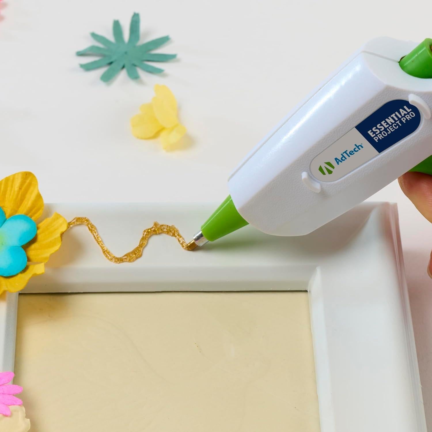 Pistola de Pegamento AdTech Project Pro 20W con 6 Barras