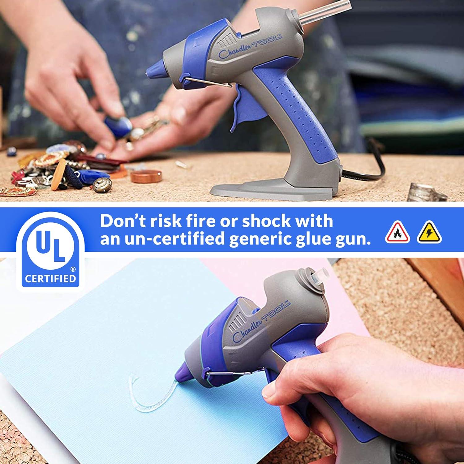 Pistola de Silicona Caliente Mini Chandler Tool 12.5V Azul