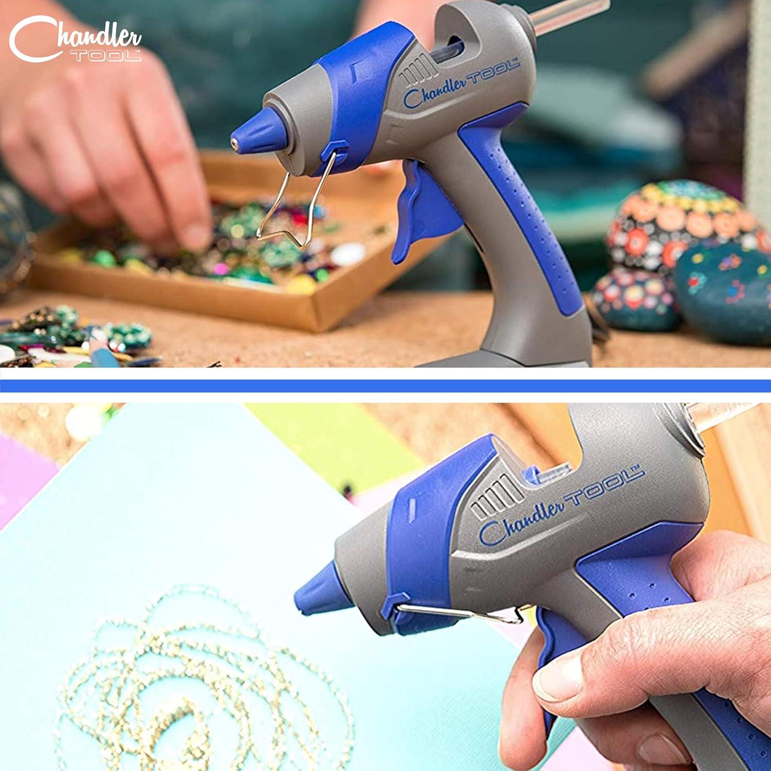 Pistola de Silicona Caliente Mini Chandler Tool 12.5V Azul