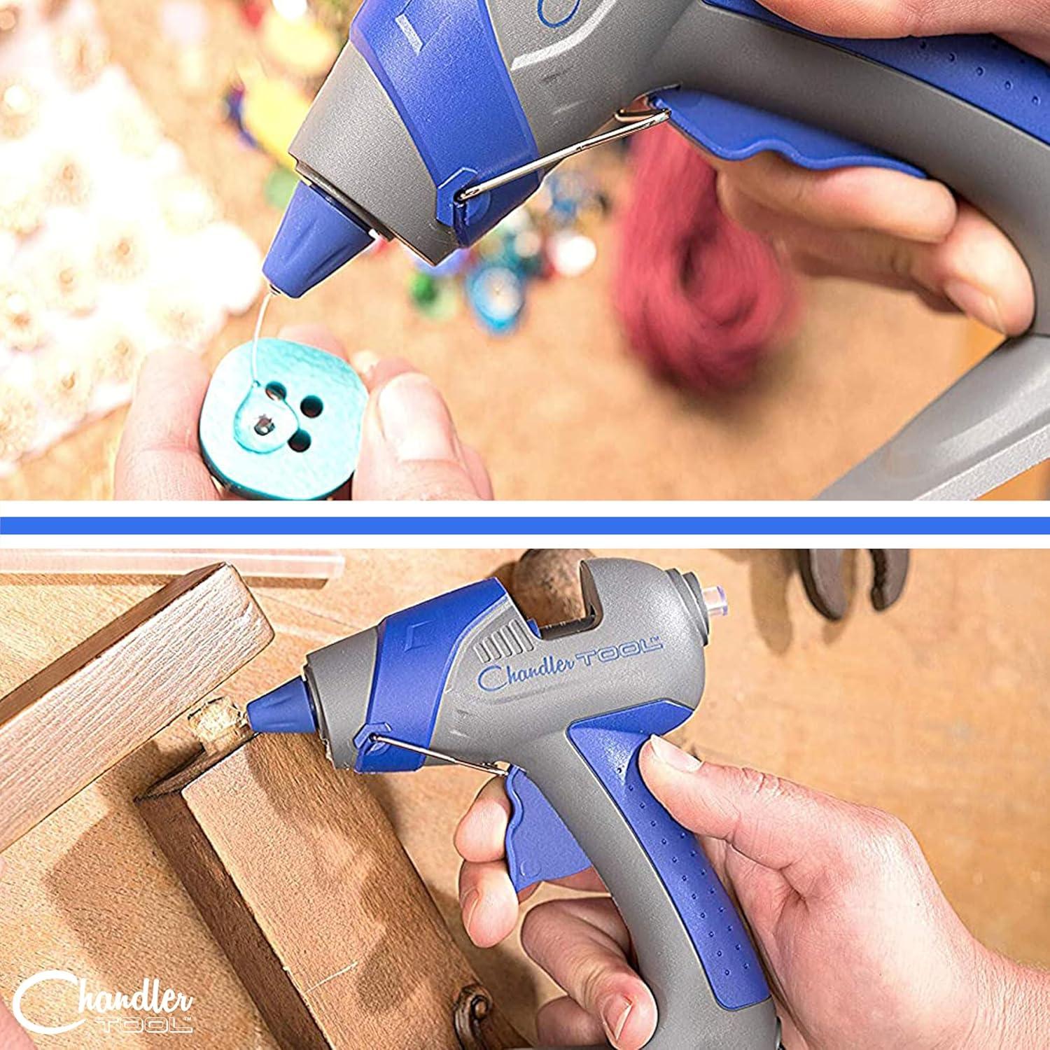 Pistola de Silicona Caliente Mini Chandler Tool 12.5V Azul