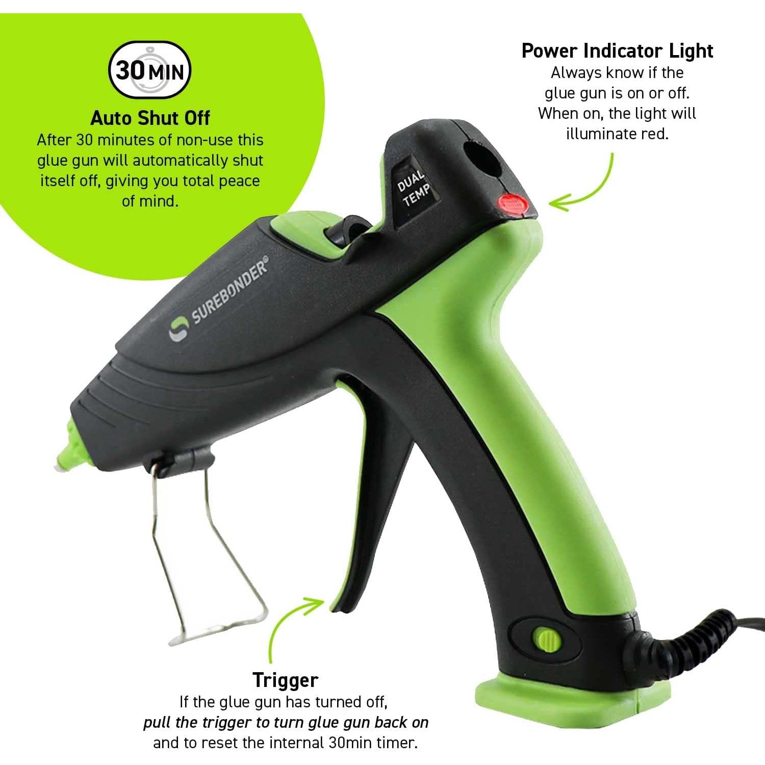 Pistola de Pegamento Caliente Surebonder DT-360F 60W Doble Temperatura