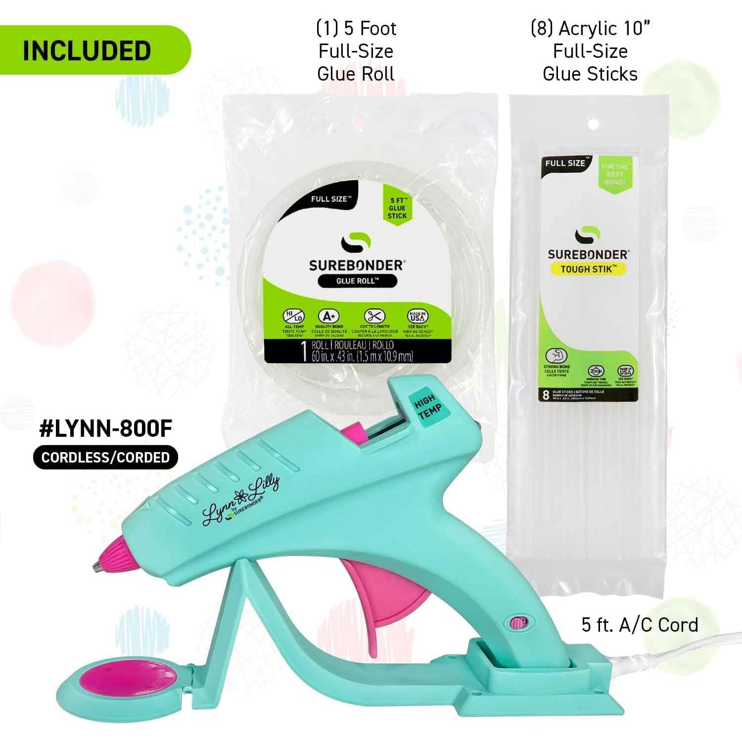 Pistola de Pegamento Caliente Surebonder Lynn Lilly 60W Azul