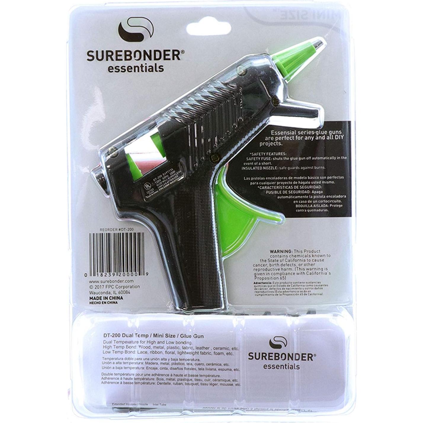 Pistola de Pegamento Mini Surebonder DT-200 20W Doble Temperatura