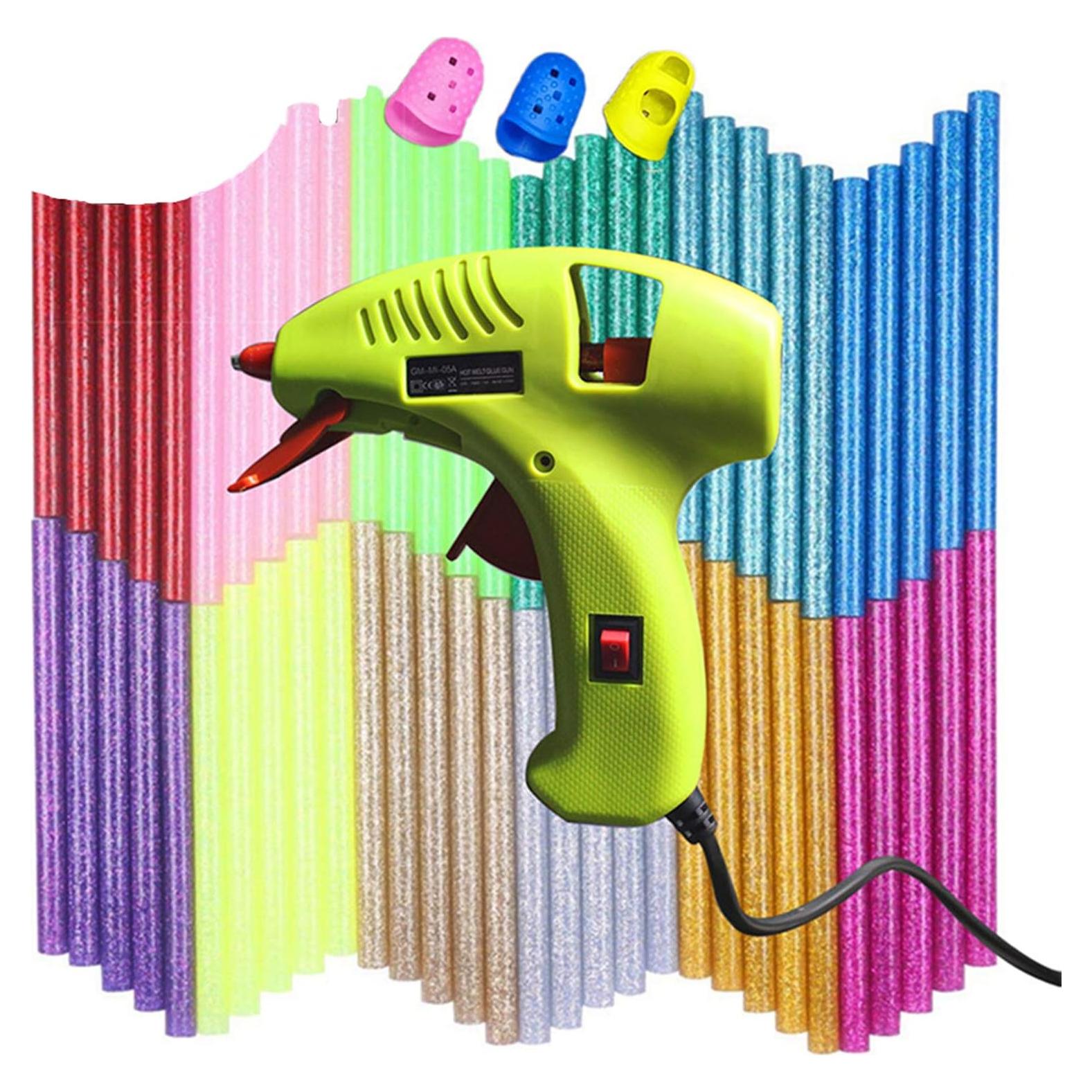 Pistola de Pegamento Caliente NEX&CO para Niños - Kit con 60 Barras