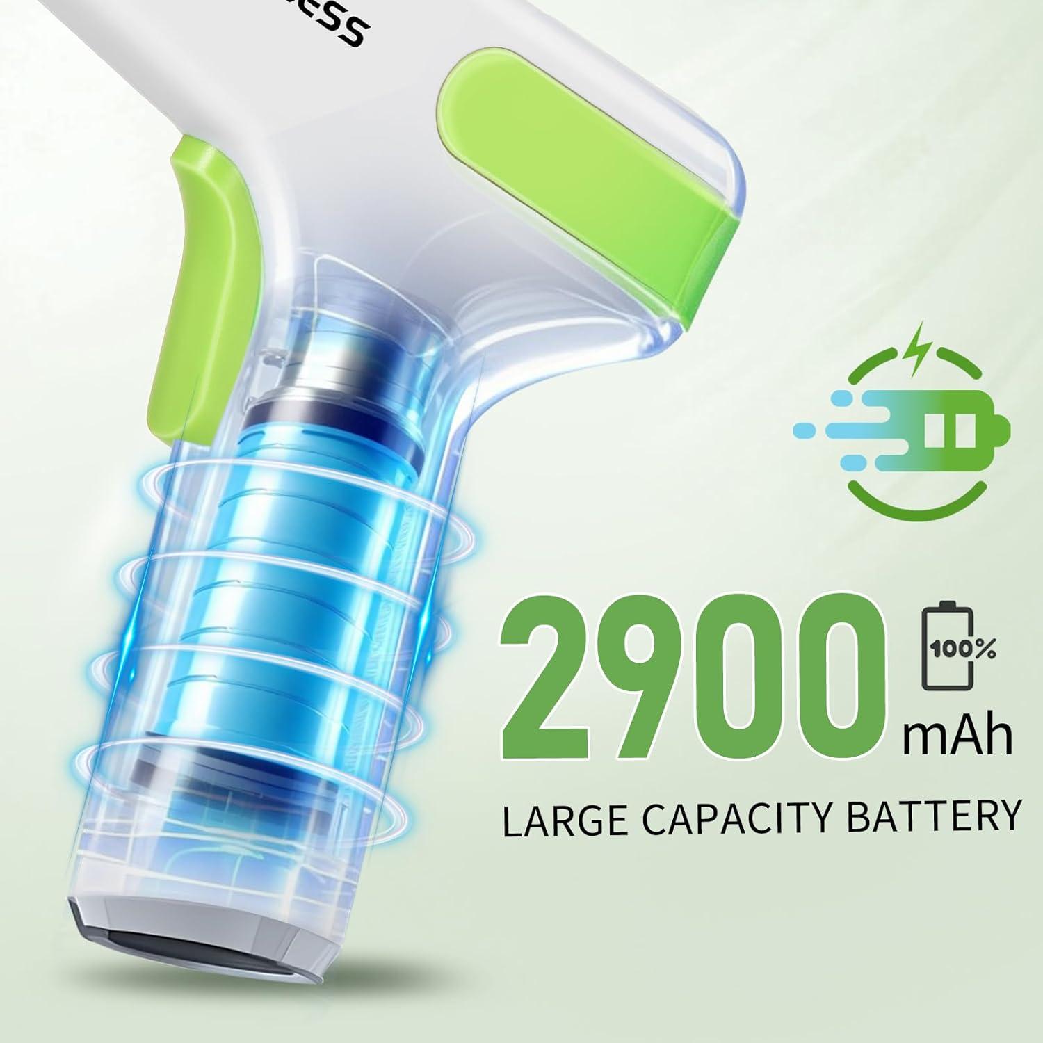 Pistola de Pegamento Inalámbrica WorkBless 2900mAh 20 Barras