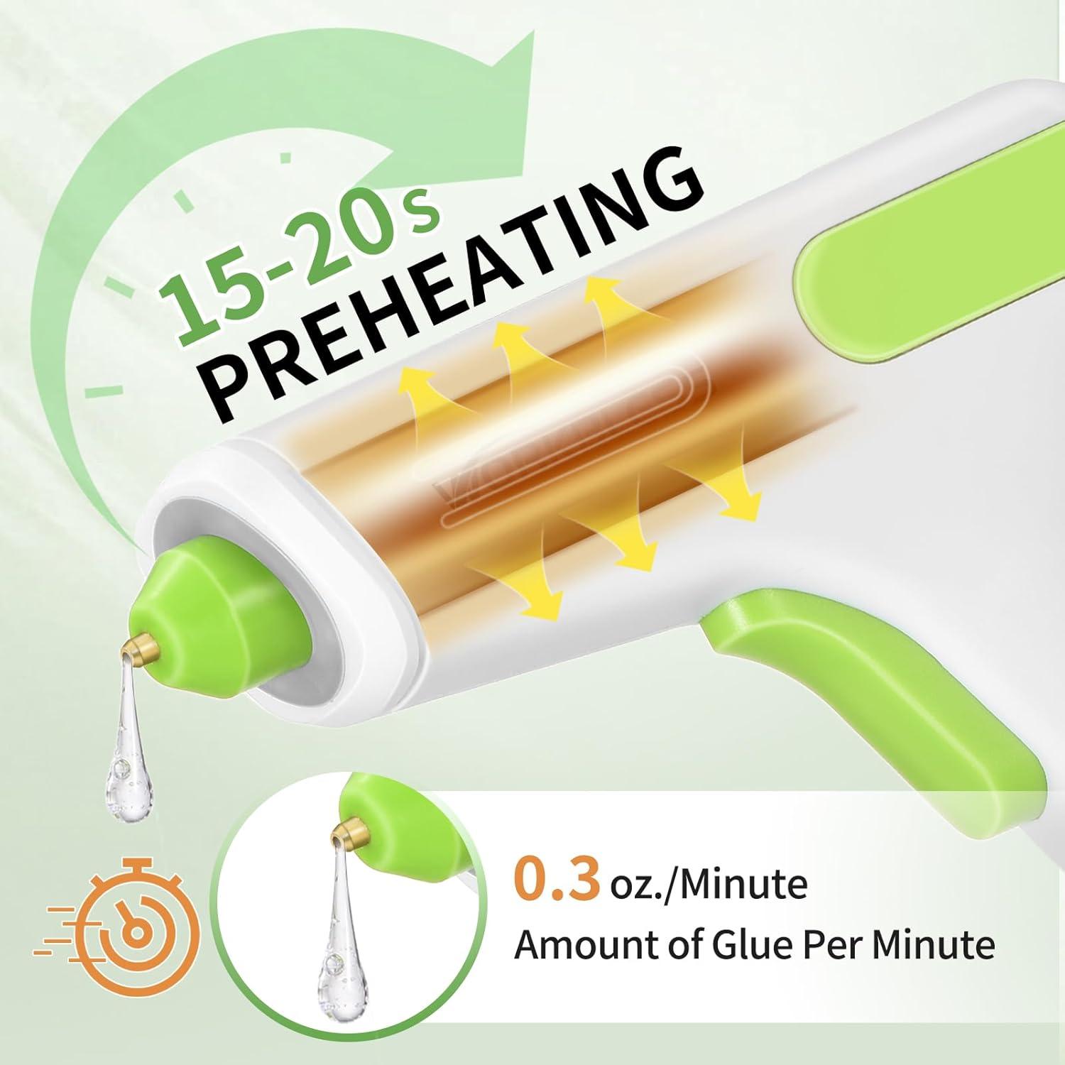 Pistola de Pegamento Inalámbrica WorkBless 2900mAh 20 Barras