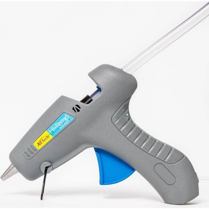 Pistola de Pegamento Caliente AdTech 40W + 8 Barras 20cm