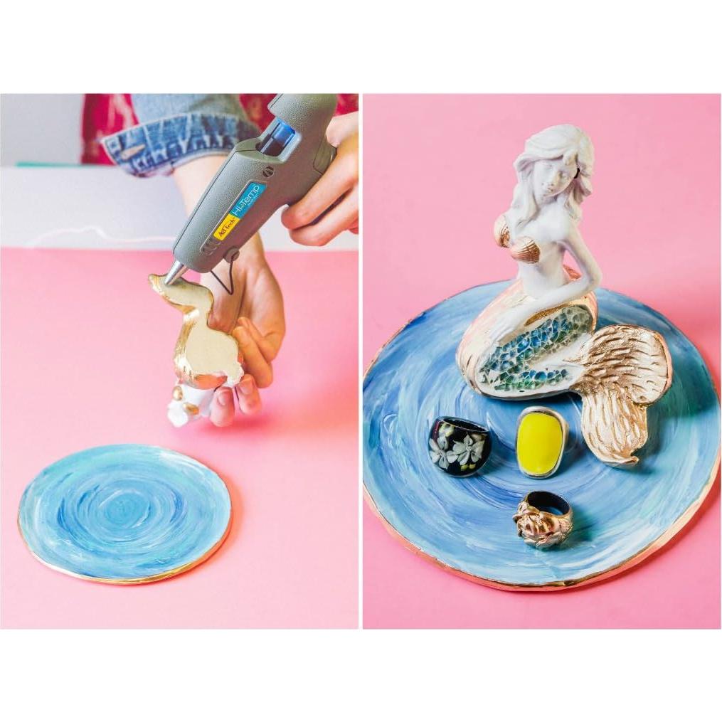 Pistola de Pegamento Caliente AdTech 40W + 8 Barras 20cm