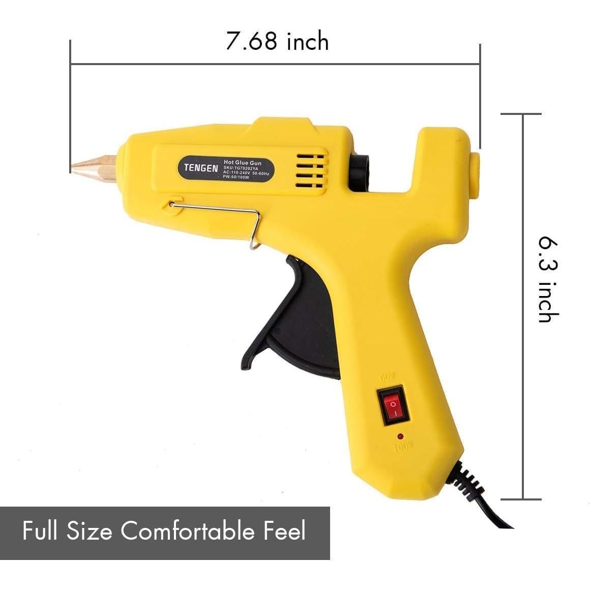 Kit de Pistola de Pegamento Caliente KTMC con 18 Barras 11mm