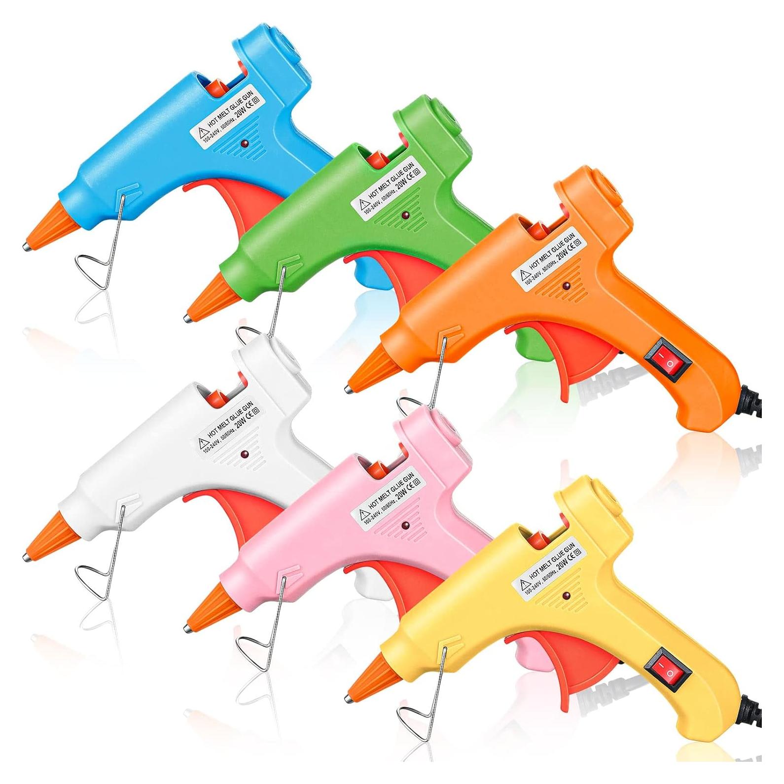 Pistolas de Pegamento Caliente Zhengmy 20W - 6 Pcs Multicolor