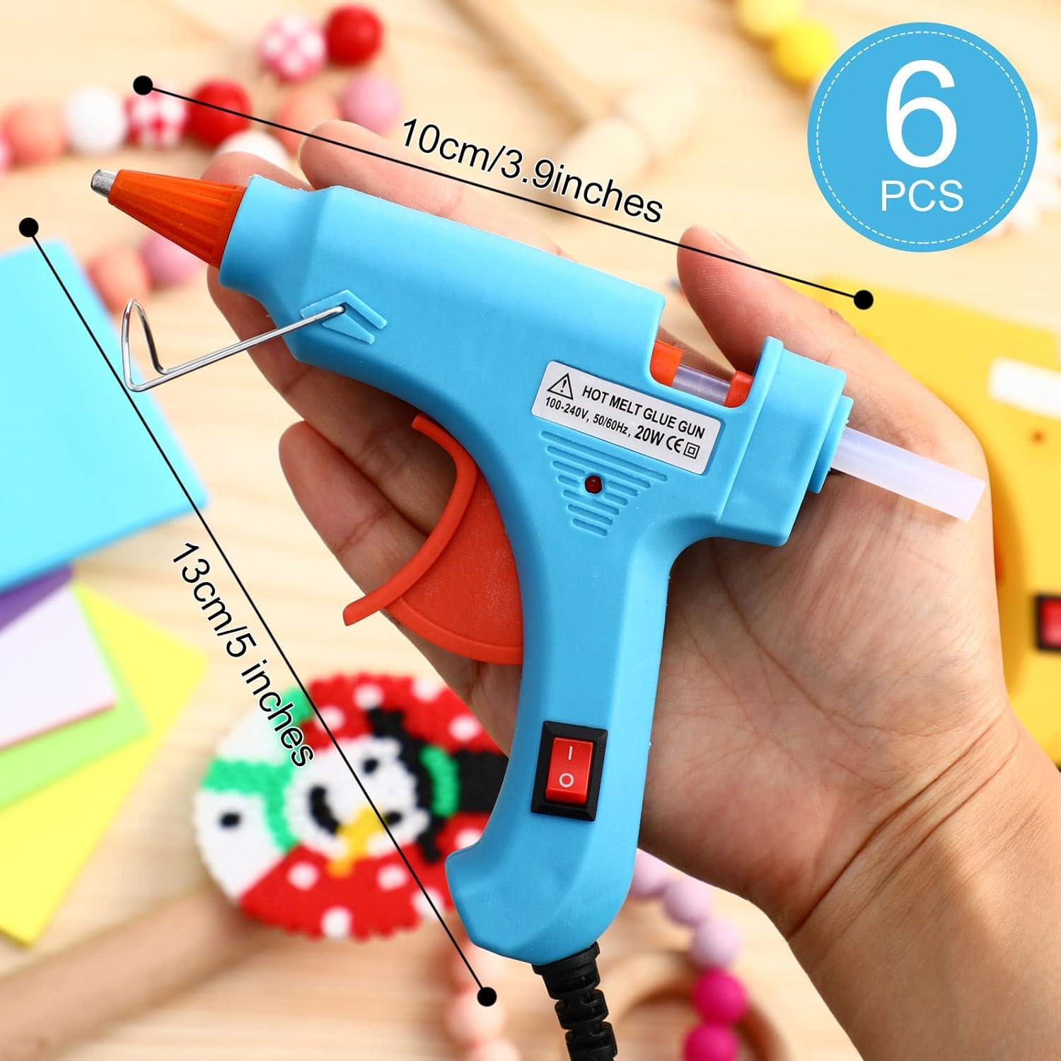 Pistolas de Pegamento Caliente Zhengmy 20W - 6 Pcs Multicolor