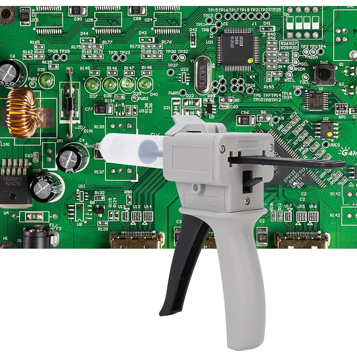 Dispensador de Pistola de Pegamento Yuecoom 30ml Manual ABS