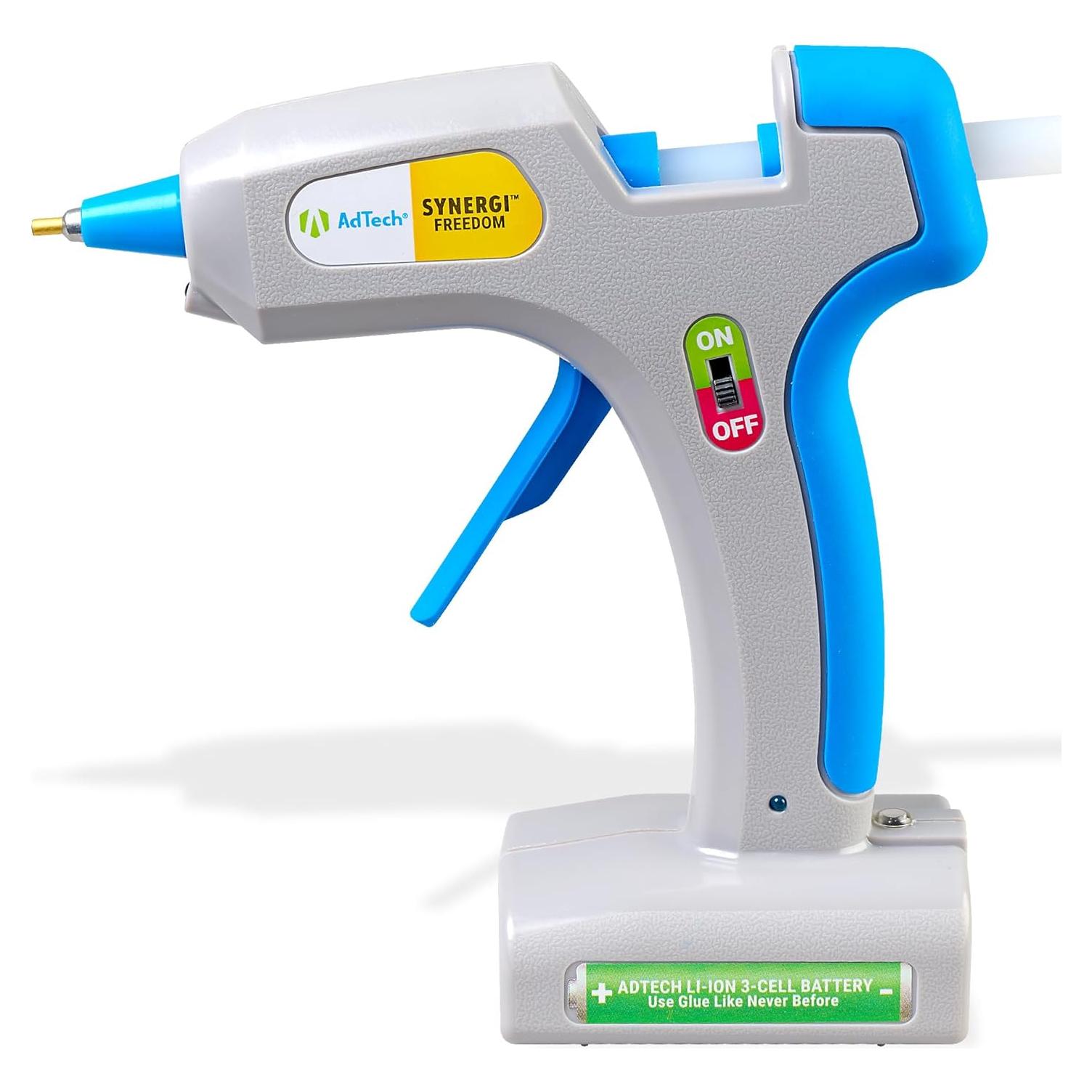 Pistola de Pegamento Caliente Inalámbrica AdTech Freedom 25W