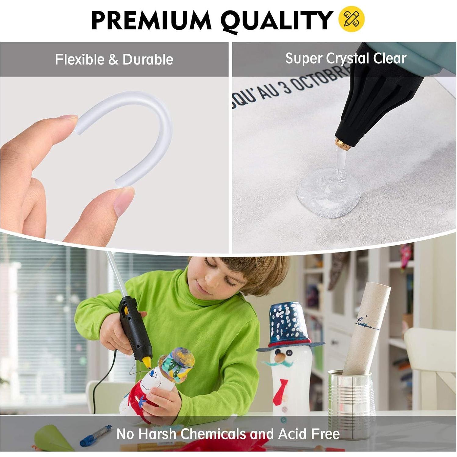 Varitas de Pegamento Caliente Magicfly 300 Unidades 10 cm