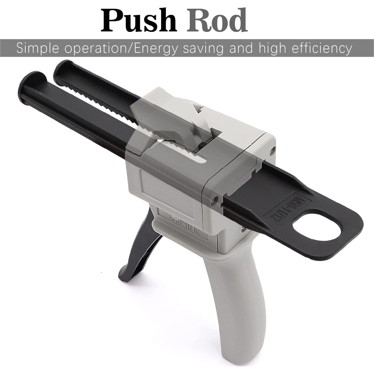 Pistola Dispensadora de Pegamento 50ml Ingoulut 1:1/2:1 AB