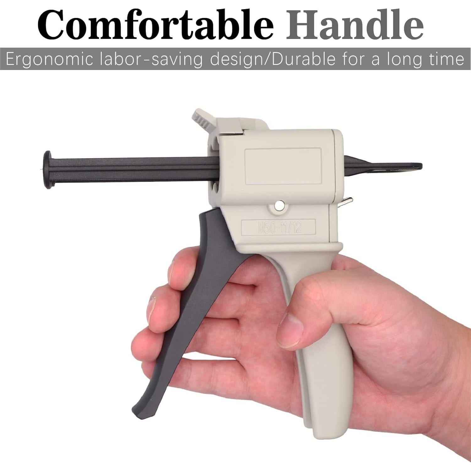 Pistola Dispensadora de Pegamento 50ml Ingoulut 1:1/2:1 AB