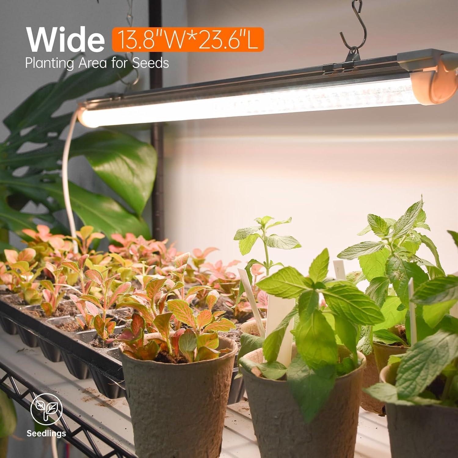 Estante para Plantas Bstrip con Luz de Crecimiento 72W 150cm