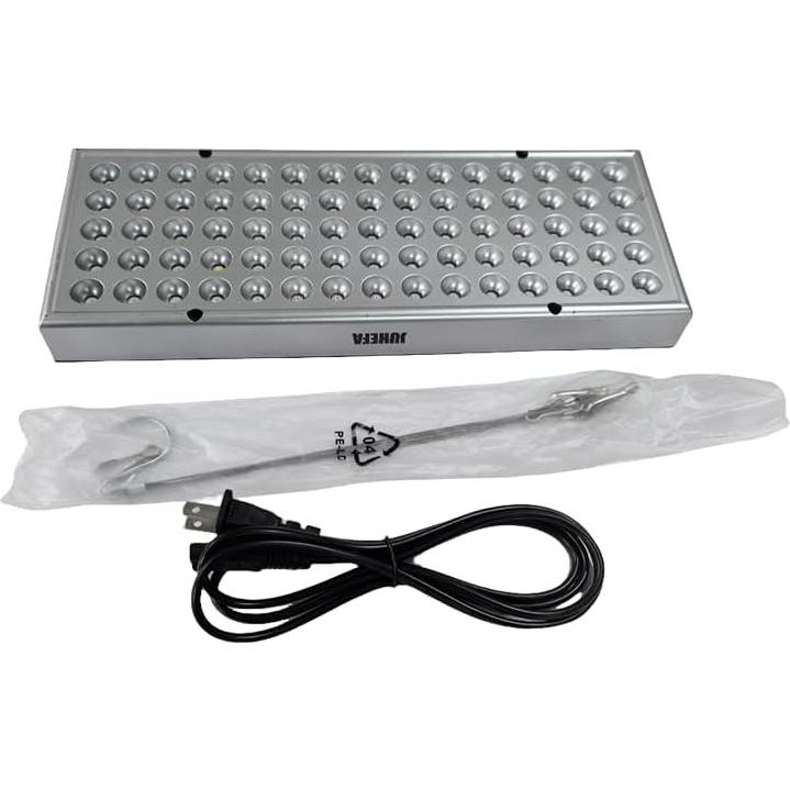 Lámpara de Cultivo LED Juhefa 25W Espectro Completo 30.9x11.9cm