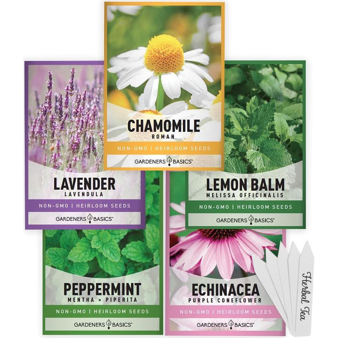 Kit de Cultivo Hidropónico de Hierbas Gardeners Basics - 5 Semillas