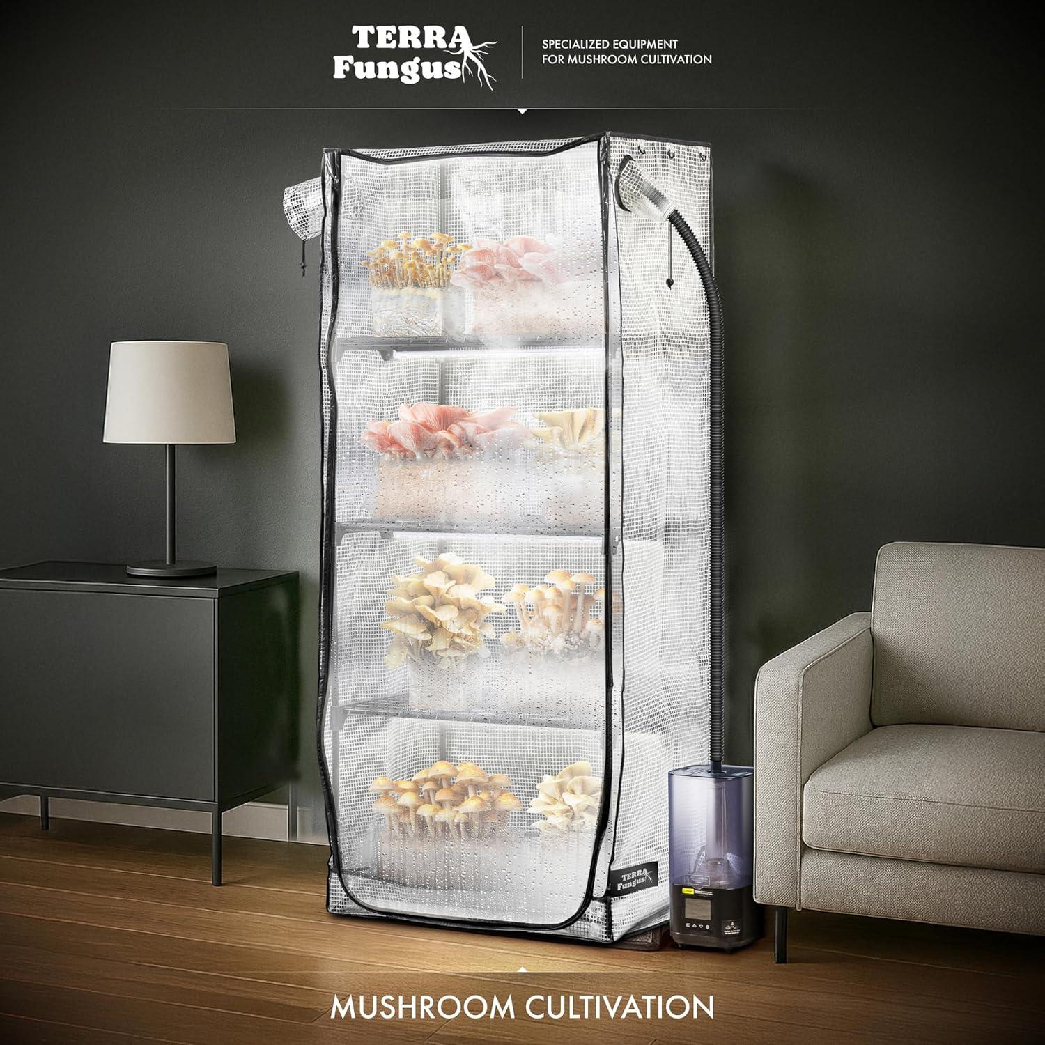 Carpa de Cultivo para Hongos Terra Fungus 69.85x48.26x165.1 cm