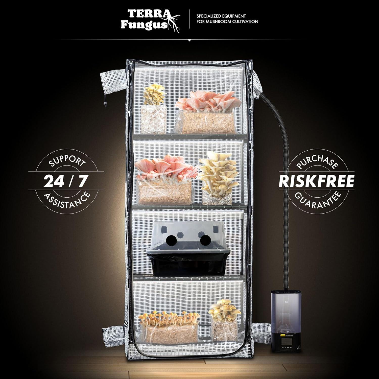 Carpa de Cultivo para Hongos Terra Fungus 69.85x48.26x165.1 cm