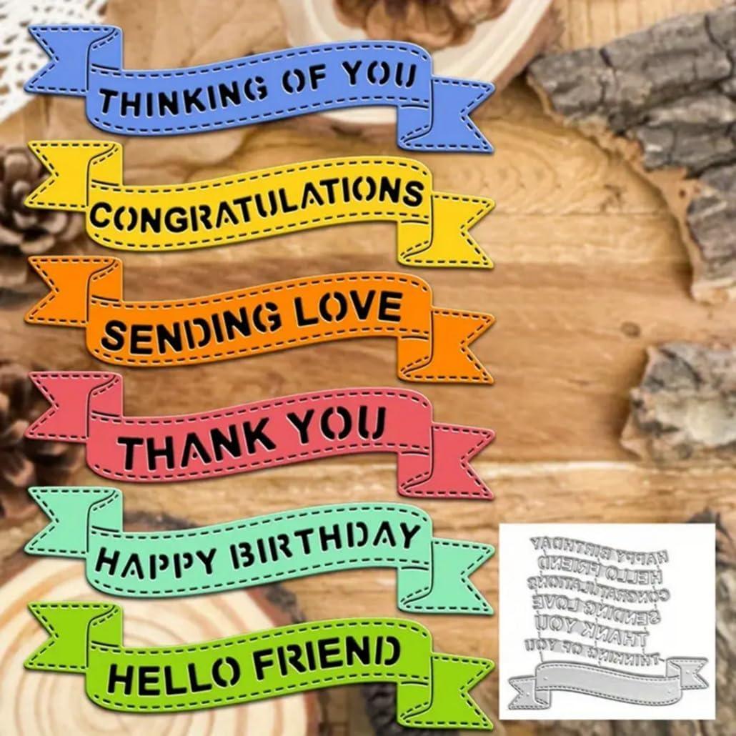 Troqueles de Scrapbooking FAWENUCY - Marco de Capa 10.7x9.9cm