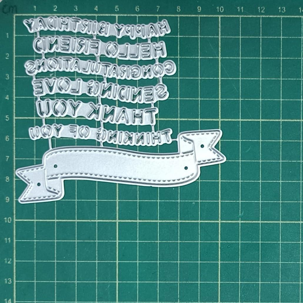 Troqueles de Scrapbooking FAWENUCY - Marco de Capa 10.7x9.9cm