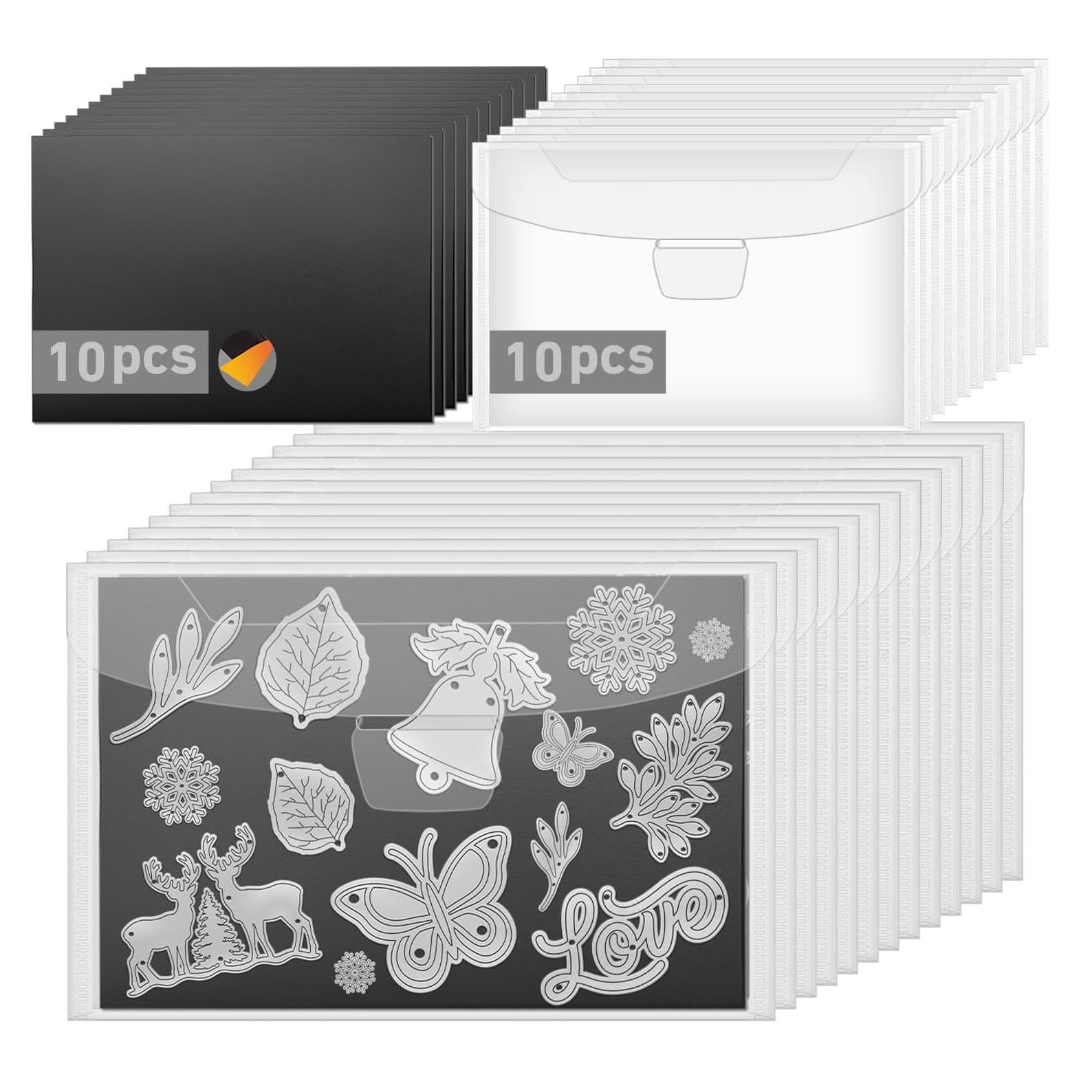 Set de Almacenamiento de Troqueles KKJCXY 20 Piezas Magnéticas