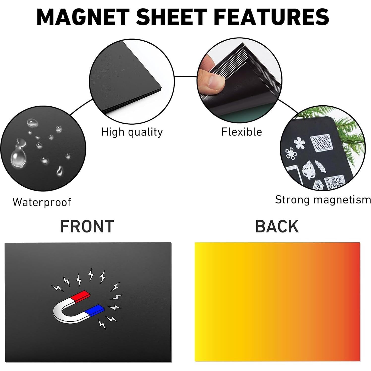 Set de Almacenamiento de Troqueles KKJCXY 20 Piezas Magnéticas