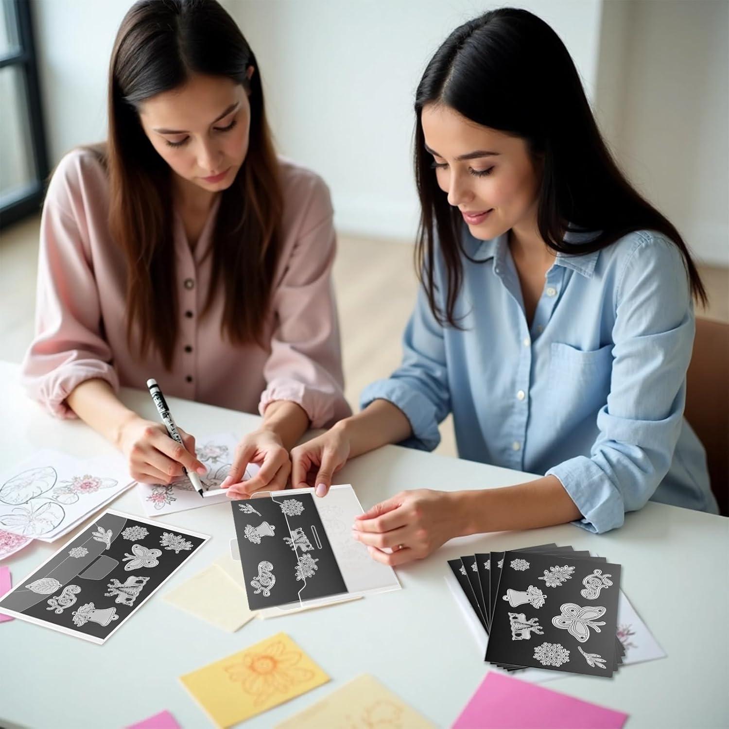 Set de Almacenamiento de Troqueles KKJCXY 20 Piezas Magnéticas