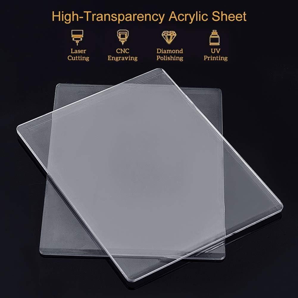 Mats de Corte Acrílicos BENECREAT 19.05x15.24 cm 3mm y 5mm