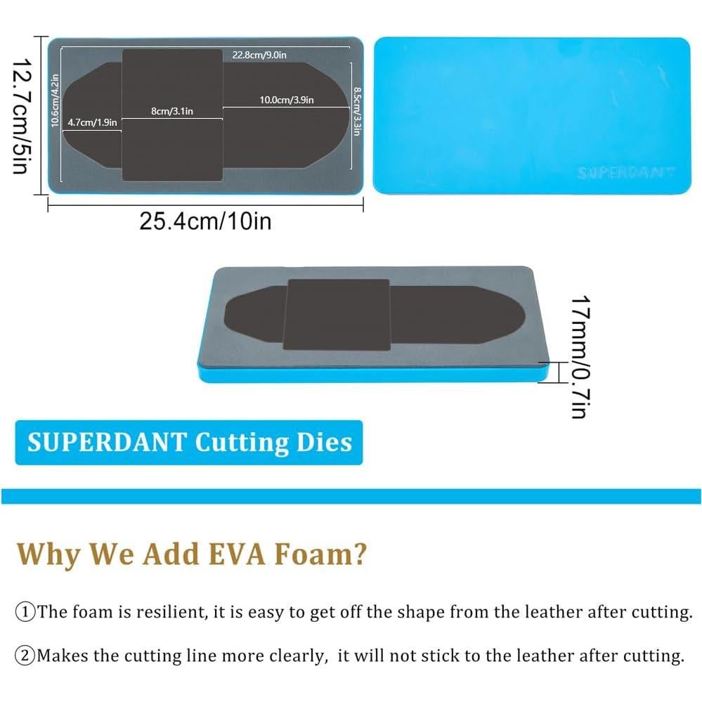 Cortador de Troqueles SUPERDANT para Tarjetas 12.7x25.4cm