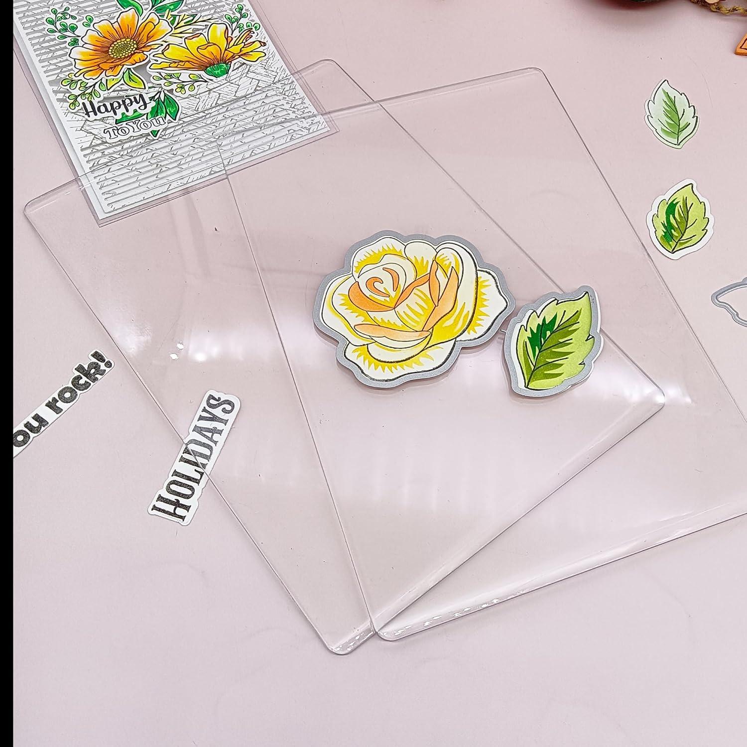 4 Almohadillas de Corte Acrílicas AlinaCraft 22.5x15.5cm