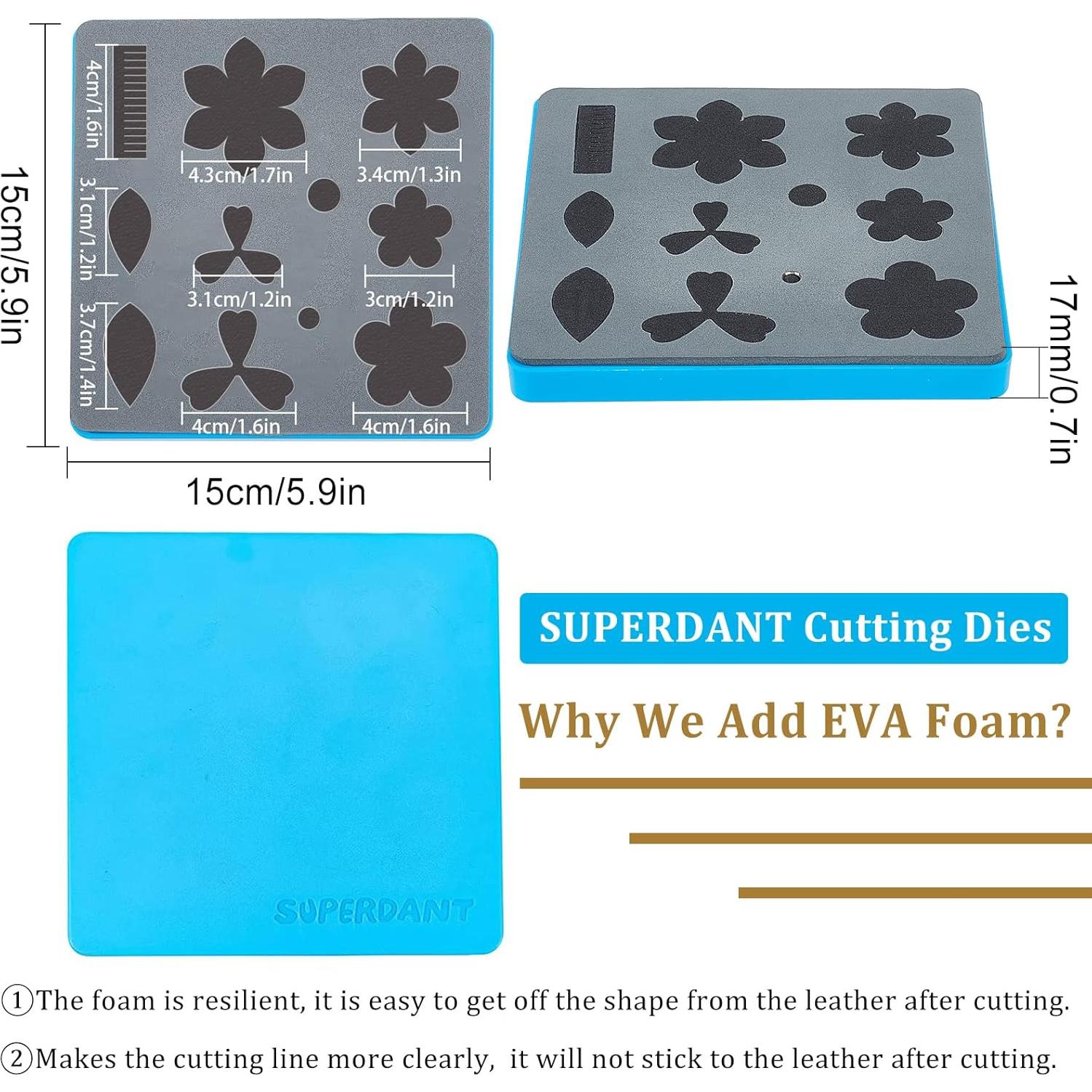 Troquel de Flor SUPERDANT 15x15cm para Manualidades DIY