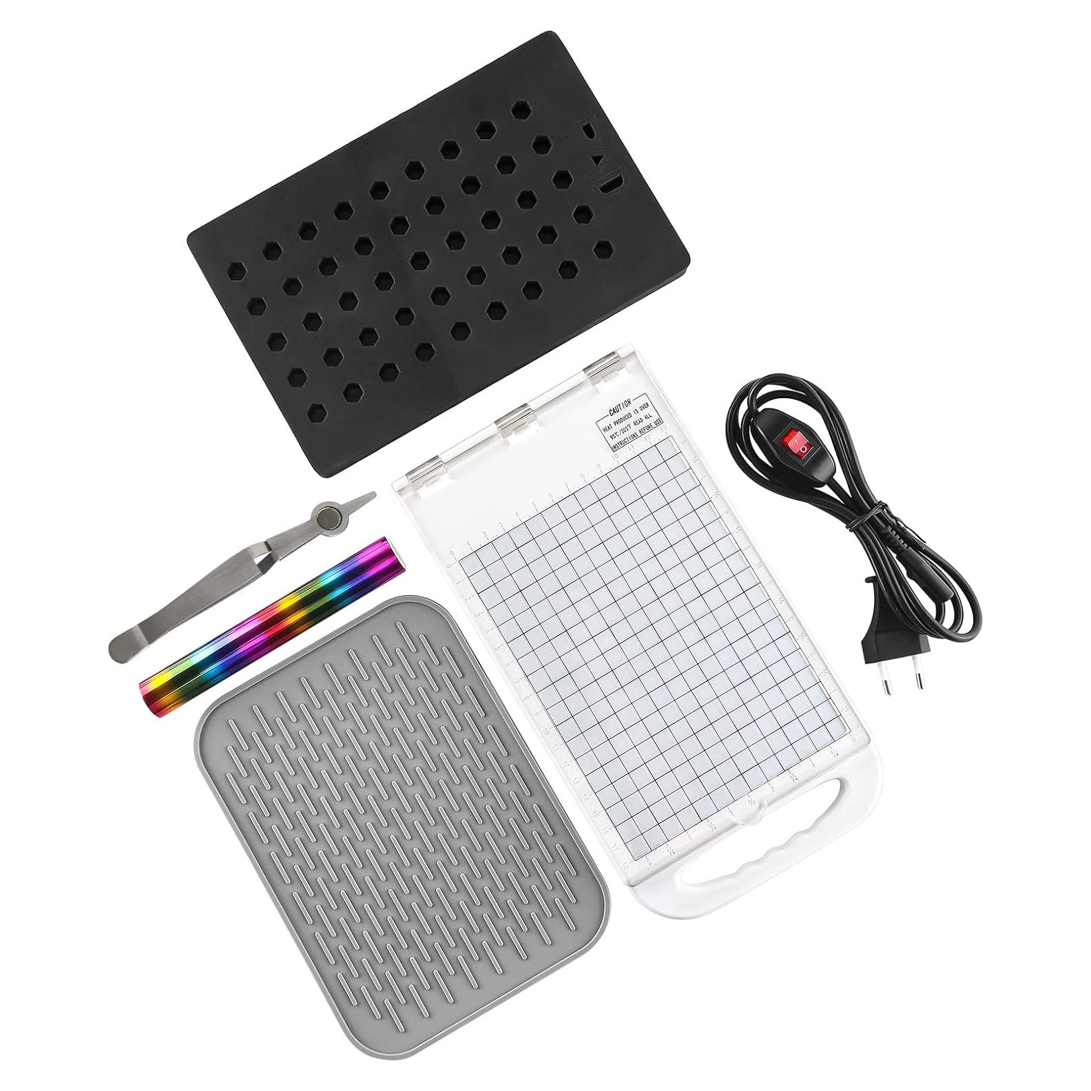 Máquina de Prensa de Foil Caliente Briartw 110V - 9 Piezas